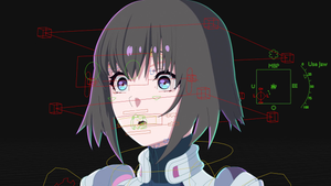 Cyberpunk Anime Girl Blender Rig - EMILY